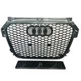 Audi A1/S1 2010 - 2014 8P RS1 Style Gloss Black Honeycomb Grille