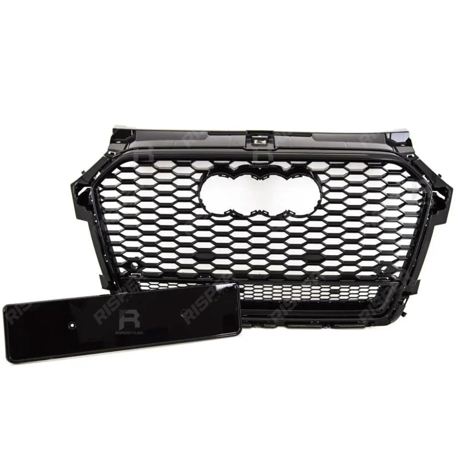 Audi A1/S1 Facelift 2015 - 2018 RS1 Style Gloss Black Honeycomb Grille