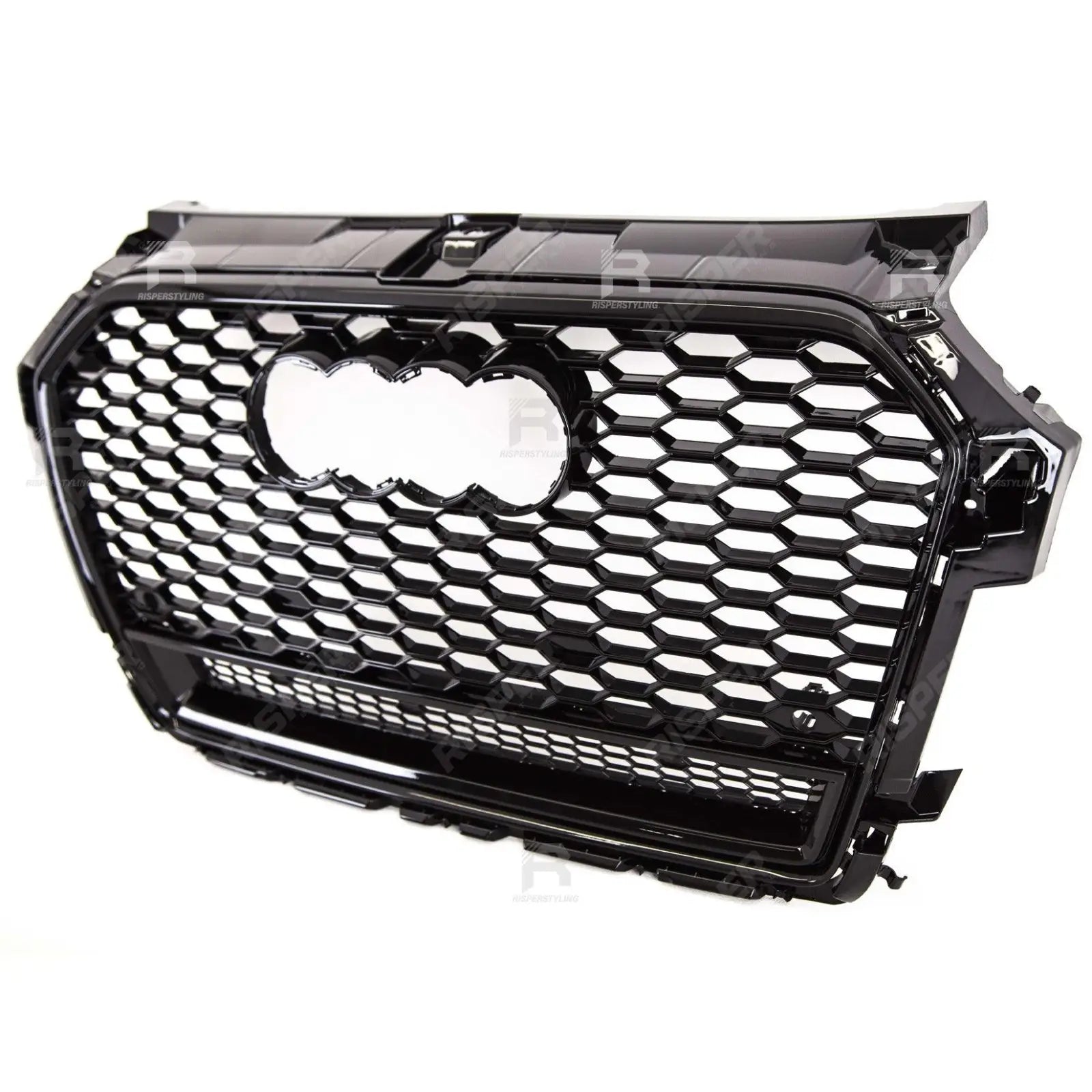 Audi A1/S1 Facelift 2015 - 2018 RS1 Style Gloss Black Honeycomb Grille