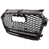 Audi A1/S1 Facelift 2015 - 2018 RS1 Style Gloss Black Honeycomb Grille