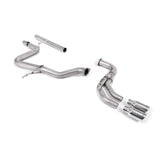 Audi A3 8V 2.0TDI 184PS 2013-2020 Milltek Sport Cat Back Exhaust System Non Resonated - (Louder) Polished Tips Exhaust
