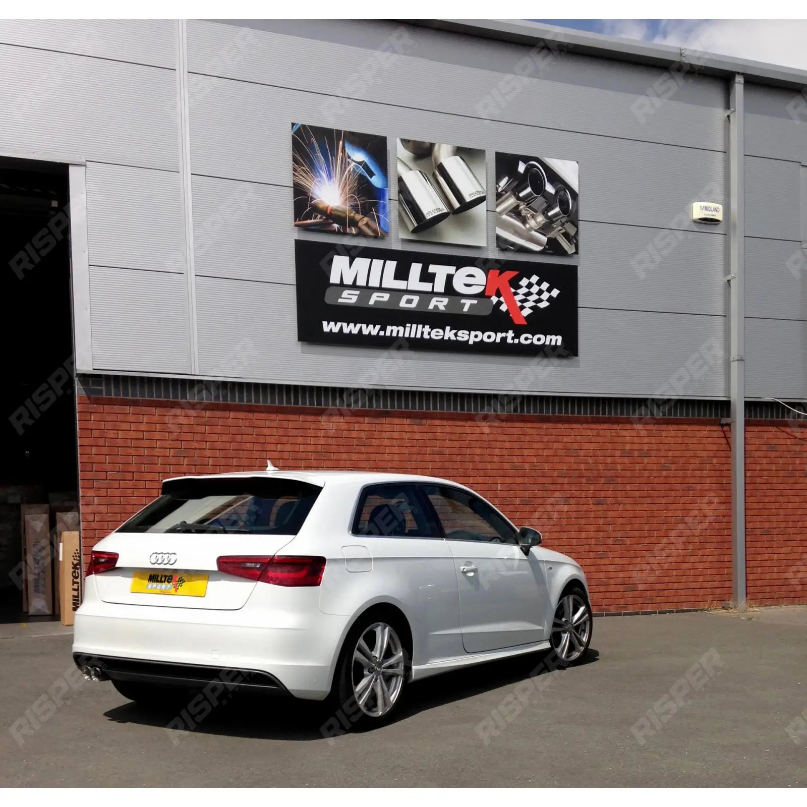 Audi A3 8V 2.0TDI 184PS 2013-2020 Milltek Sport Cat Back Exhaust System Exhaust Systems