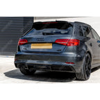 Audi A3 (8V) 2014 - 2020 Gloss Black Hatch Rear Spoiler Cap