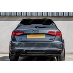 Audi A3 (8V) 2014 - 2020 Gloss Black Hatch Rear Spoiler Cap