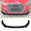Audi A3 8V Facelift 2017-2020 Standard Models Front Splitter In Gloss Black Front Splitter