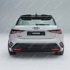 Audi A3 8Y Sport Back 2021+ V2 Spoiler Cap In Gloss Black Spoiler