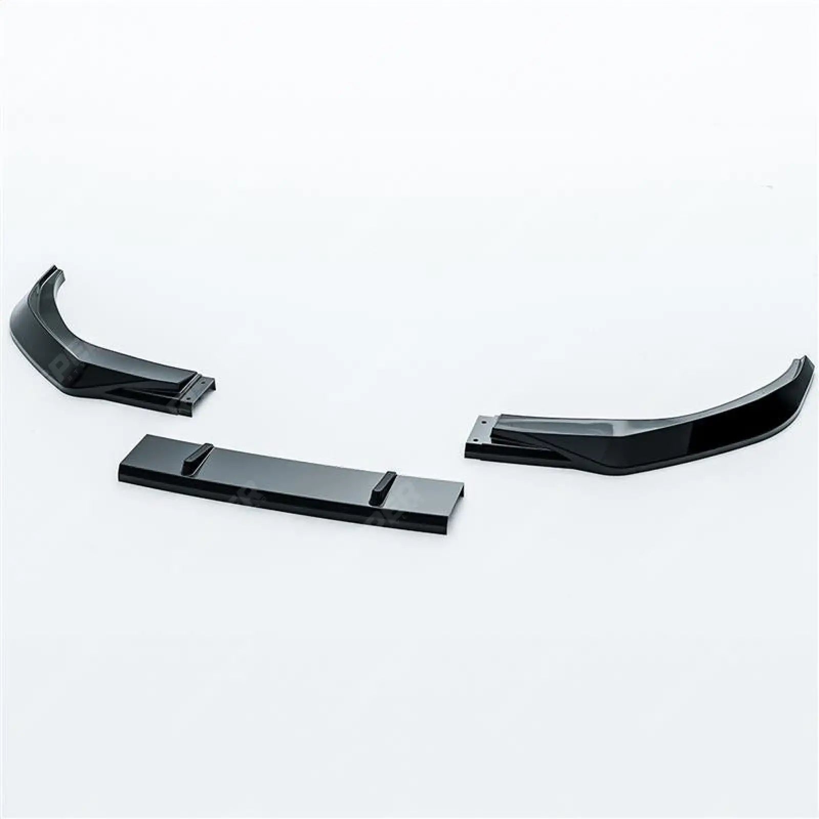 Audi A3 S Line S3 8Y Saloon / Sportback 2024+ - Front Splitter Lip In Gloss Black Front Splitter