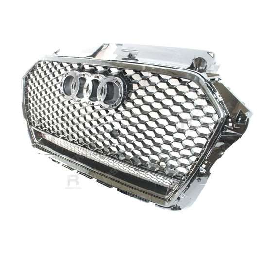 Audi A3/S3 8V 2012 - 2017 RS3 Style Gloss Black Honeycomb Grill