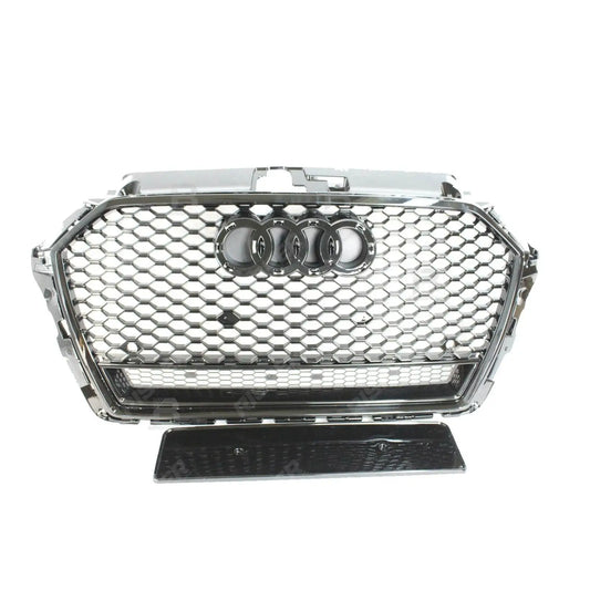 Audi A3/S3 8V 2012 - 2017 RS3 Style Gloss Black Honeycomb Grill
