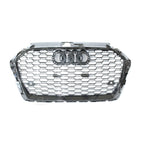 Audi A3/S3 8V 2017 - 2020 RS3 Style Gloss Black Honeycomb Grill