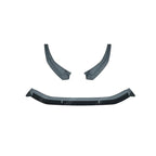 AUDI A4 2019+ FACELIFT B9 S LINE /S4 FRONT SPLITTER LIP IN GLOSS BLACK Spoiler