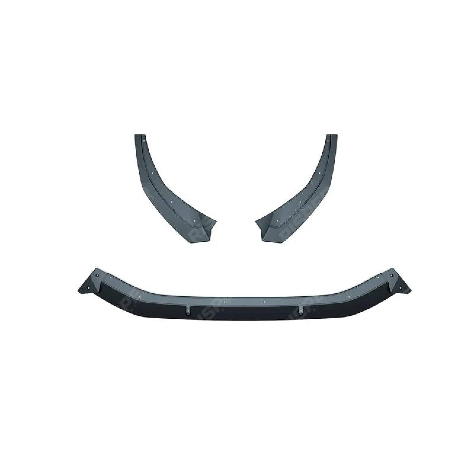 AUDI A4 2019+ FACELIFT B9 S LINE /S4 FRONT SPLITTER LIP IN GLOSS BLACK Spoiler