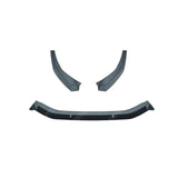 AUDI A4 2019+ FACELIFT B9 S LINE /S4 FRONT SPLITTER LIP IN GLOSS BLACK Spoiler