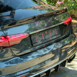 Audi A4 B9 Facelift 2019-2024 Rear Spoiler In Gloss Black Rear Spoilers