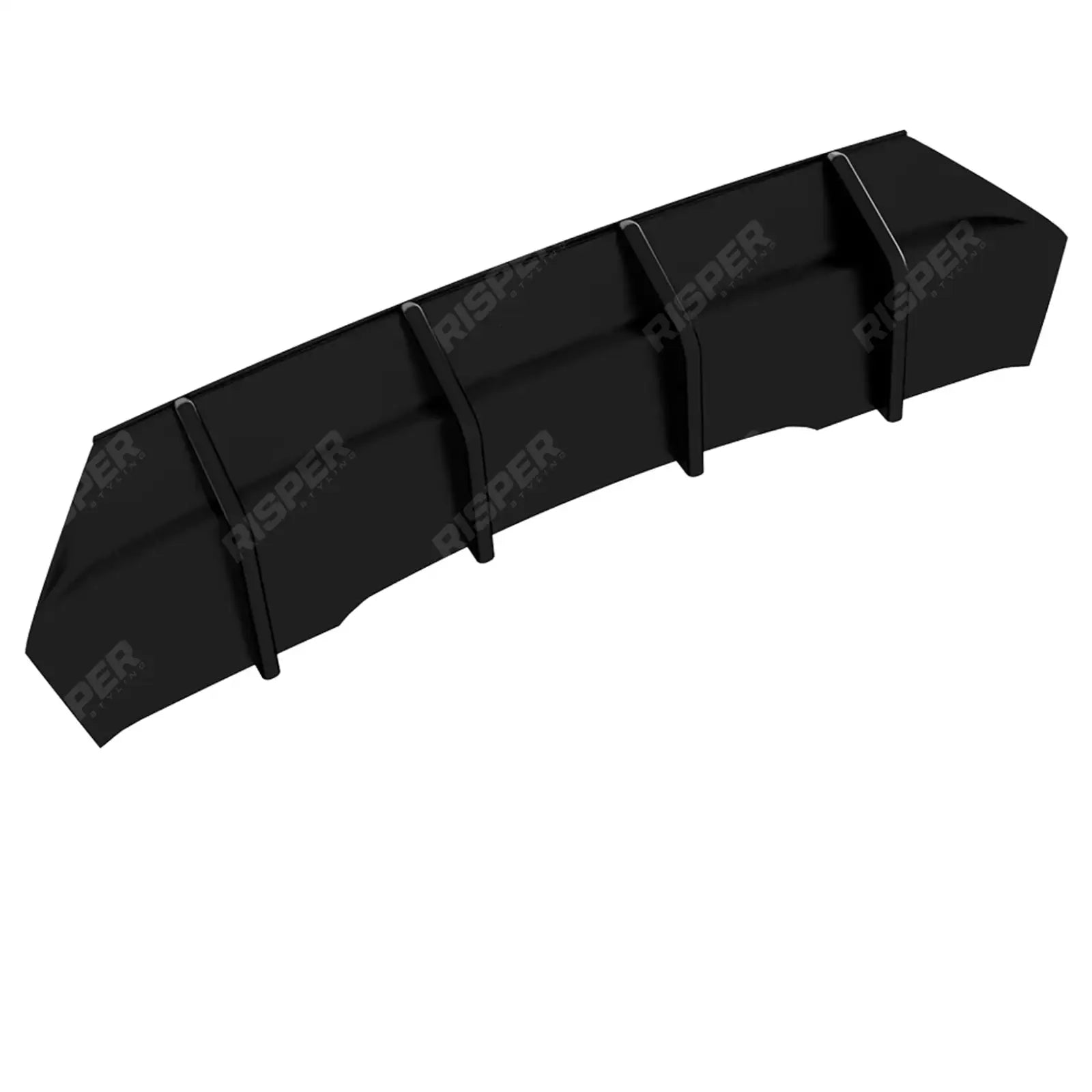 AUDI A4 B9 FACELIFT 2019-2024 REAR VALANCE IN GLOSS BLACK Diffuser