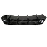 AUDI A4 B9 FACELIFT 2019-2024 REAR VALANCE IN GLOSS BLACK Diffuser