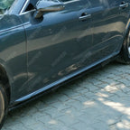 Audi A4 B9 Facelift 2019-2024 Side Skirts Set In Gloss Black Side Skirts
