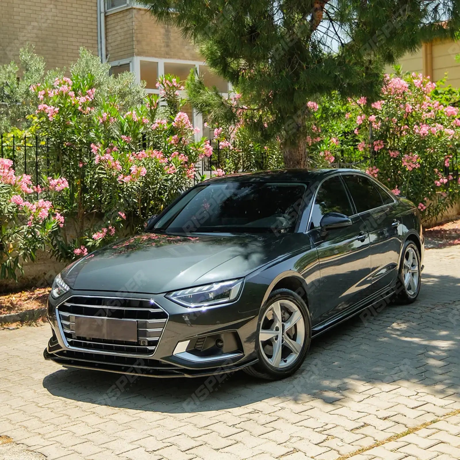 Audi A4 B9 Facelift 2019-2024 Side Skirts Set In Gloss Black Side Skirts