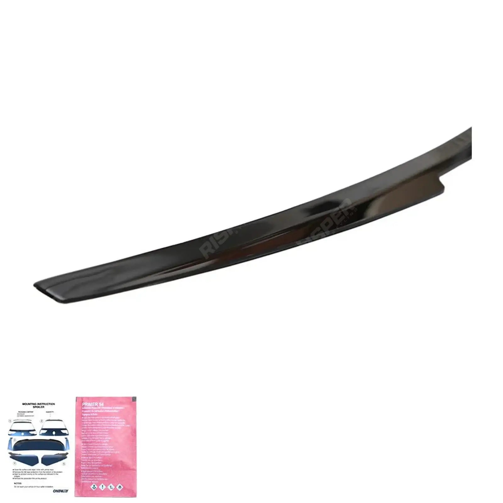 Audi A5 Coupe S - line 2017+ / A5 Sportback 2019+ - Risper Spoiler Lip In Gloss Black