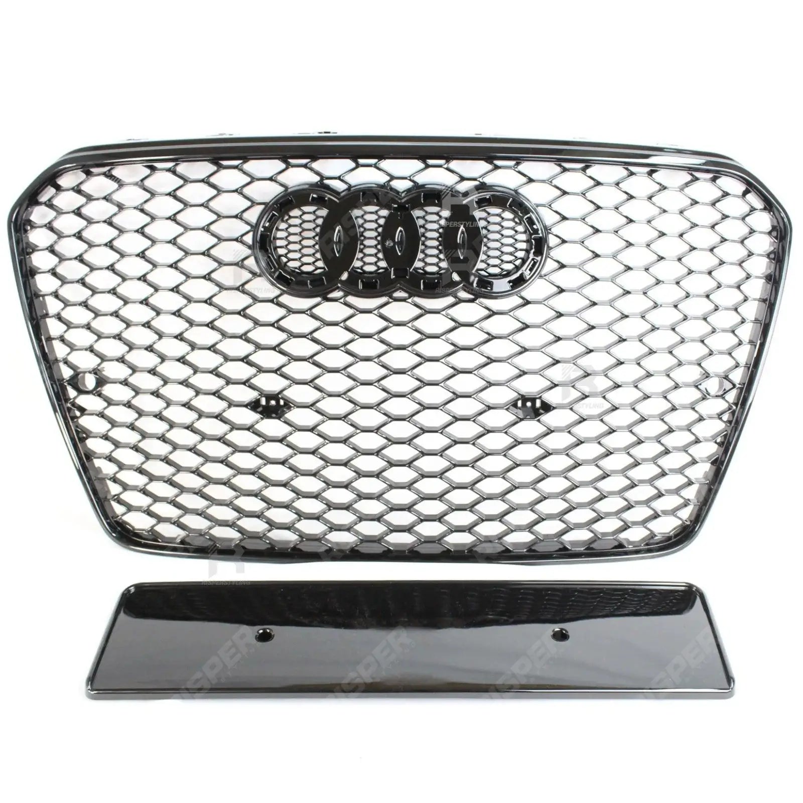 Audi A5 / S5 B8.5 2013 - 2016 Gloss Black RS5 Style Honeycomb Grill