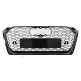 Audi A5 / S5 B9 (8W6) 2016 - 2019 Gloss Black RS5 Style Honeycomb Grill