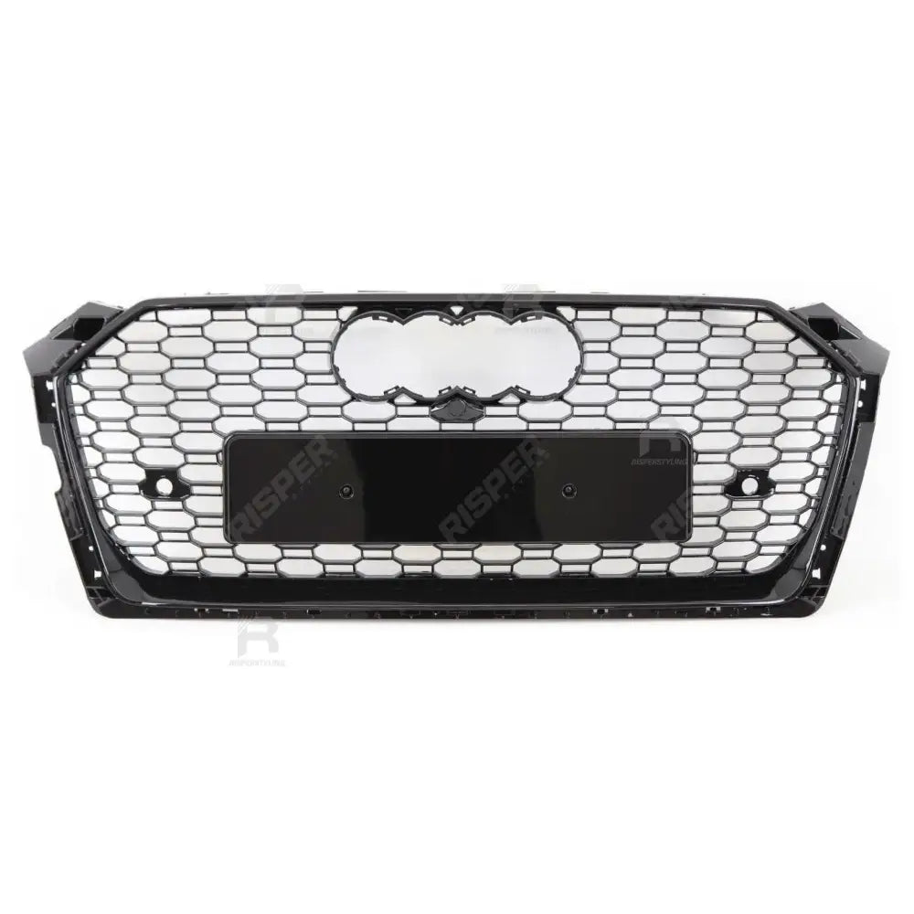 Audi A5 / S5 B9 (8W6) 2016 - 2019 Gloss Black RS5 Style Honeycomb Grill