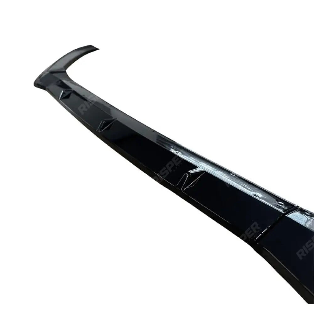 Audi A6 C7 S-Line Saloon/Avant 2014-2017 Front Splitter Lip In Gloss Black Front Splitter