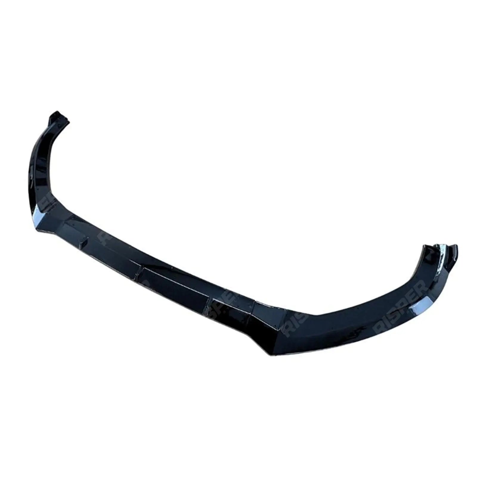 Audi A6 C7 S-Line Saloon/Avant 2014-2017 Front Splitter Lip In Gloss Black Front Splitter Main image