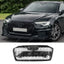 Audi A6 / S6 C8 2019+ Gloss Black RS6 Style Honeycomb Grill Grilles