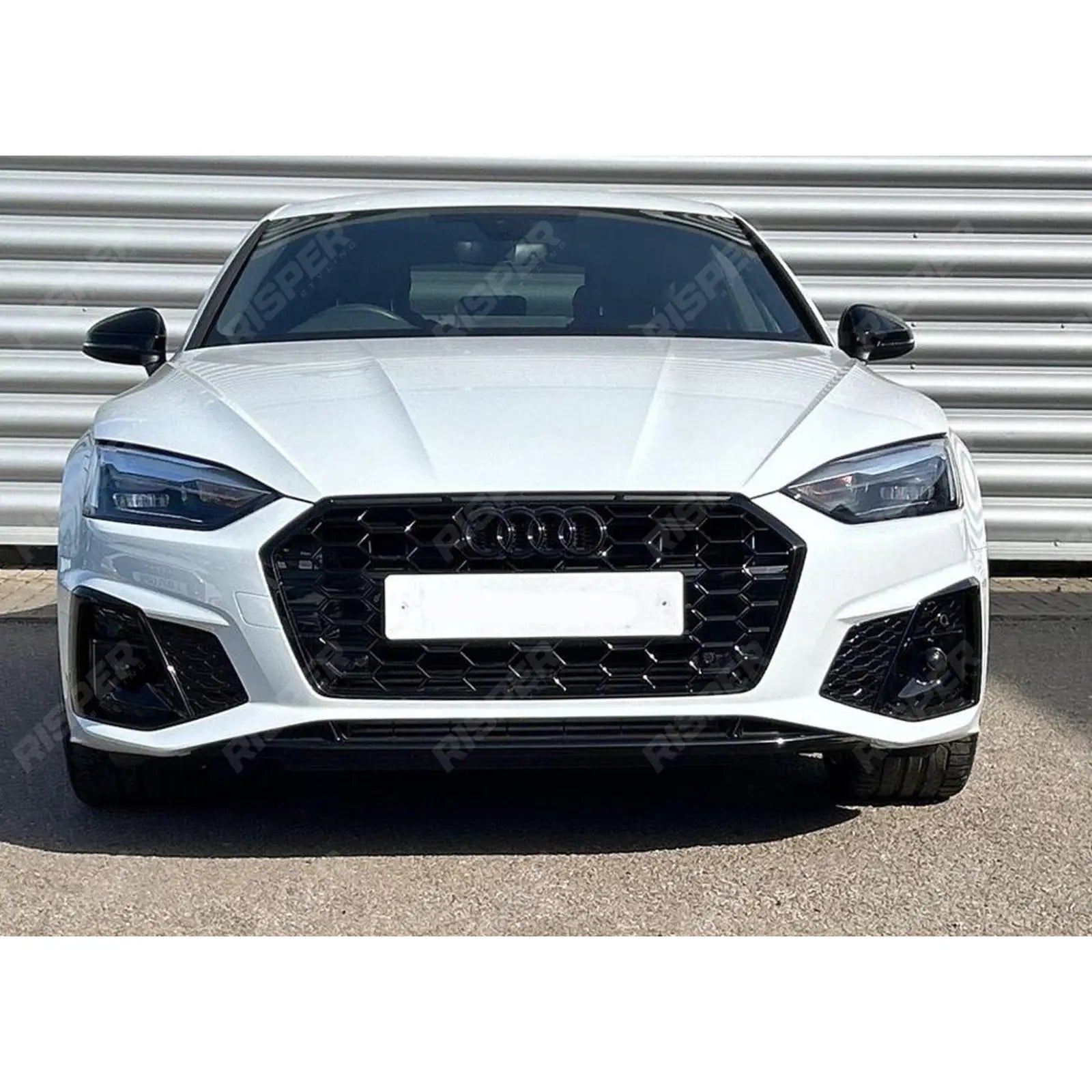 Audi A6 / S6 C8 2019+ Gloss Black RS6 Style Honeycomb Grill