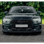 Audi A6 / S6 C8 2019+ Gloss Black RS6 Style Honeycomb Grill Grilles