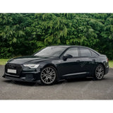 Audi A6 / S6 C8 2019+ Gloss Black RS6 Style Honeycomb Grill Grilles