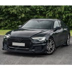 Audi A6 / S6 C8 2019+ Gloss Black RS6 Style Honeycomb Grill Grilles