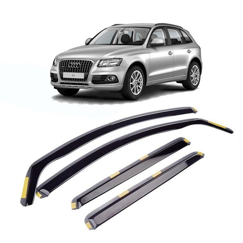 Audi Q5 2009 - 2016 STX Dark Smoke Clip - In Internal Wind Deflectors - 4 Pieces