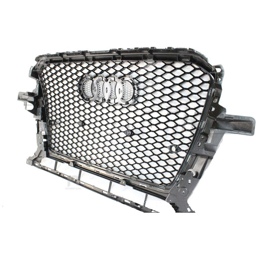 Audi Q5 2013 - 2015 Gloss Black 'RSQ5 Style' Honeycomb Grill