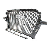 Audi Q5 2013 - 2015 Gloss Black 'RSQ5 Style' Honeycomb Grill