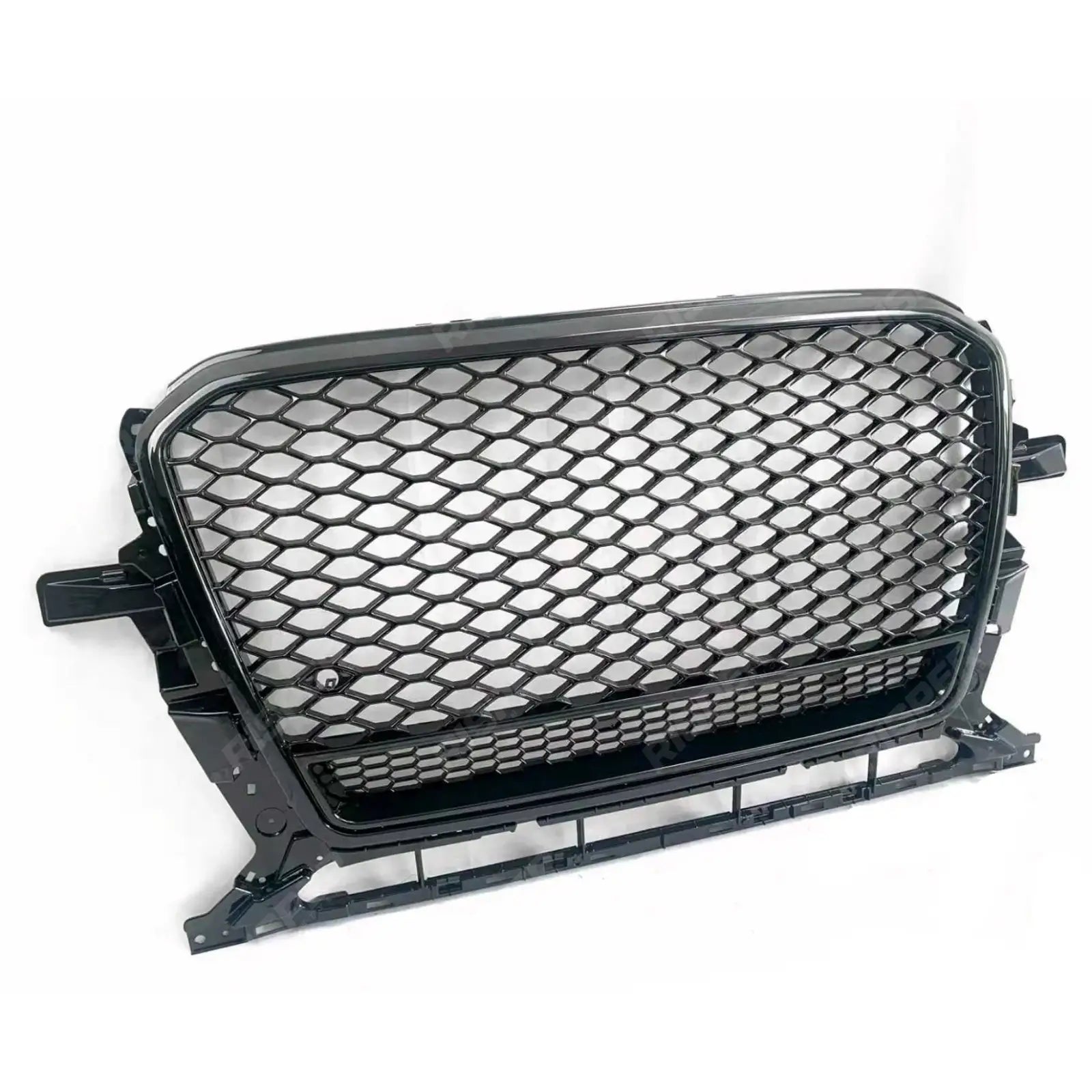 Audi Q5 2013-2015 Gloss Black ’RSQ5 Style’ Honeycomb Grill Grilles