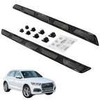 Audi Q5 2017 On OEM Style STX Side Steps Running Boards All Black - Pair Side Steps
