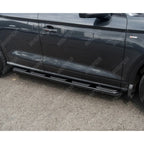 Audi Q5 2017 On OEM Style STX Side Steps Running Boards All Black - Pair Side Steps