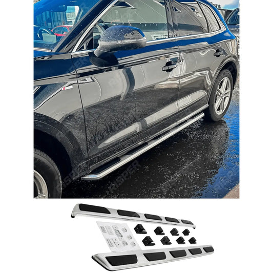 Audi Q5 2017+ STX OEM Style Pair of Side Steps Running Boards