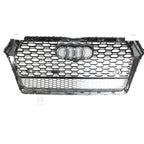 Audi Q5 / SQ5 2016 - 2019 Gloss Black 'RSQ5 Style' Honeycomb Grill