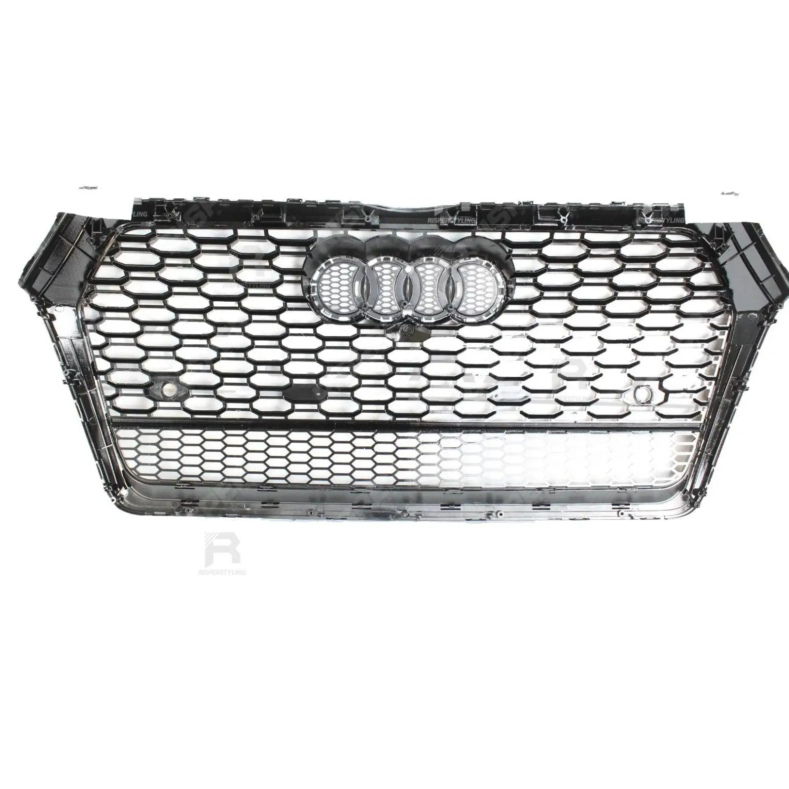 Audi Q5 / SQ5 2016 - 2019 Gloss Black 'RSQ5 Style' Honeycomb Grill