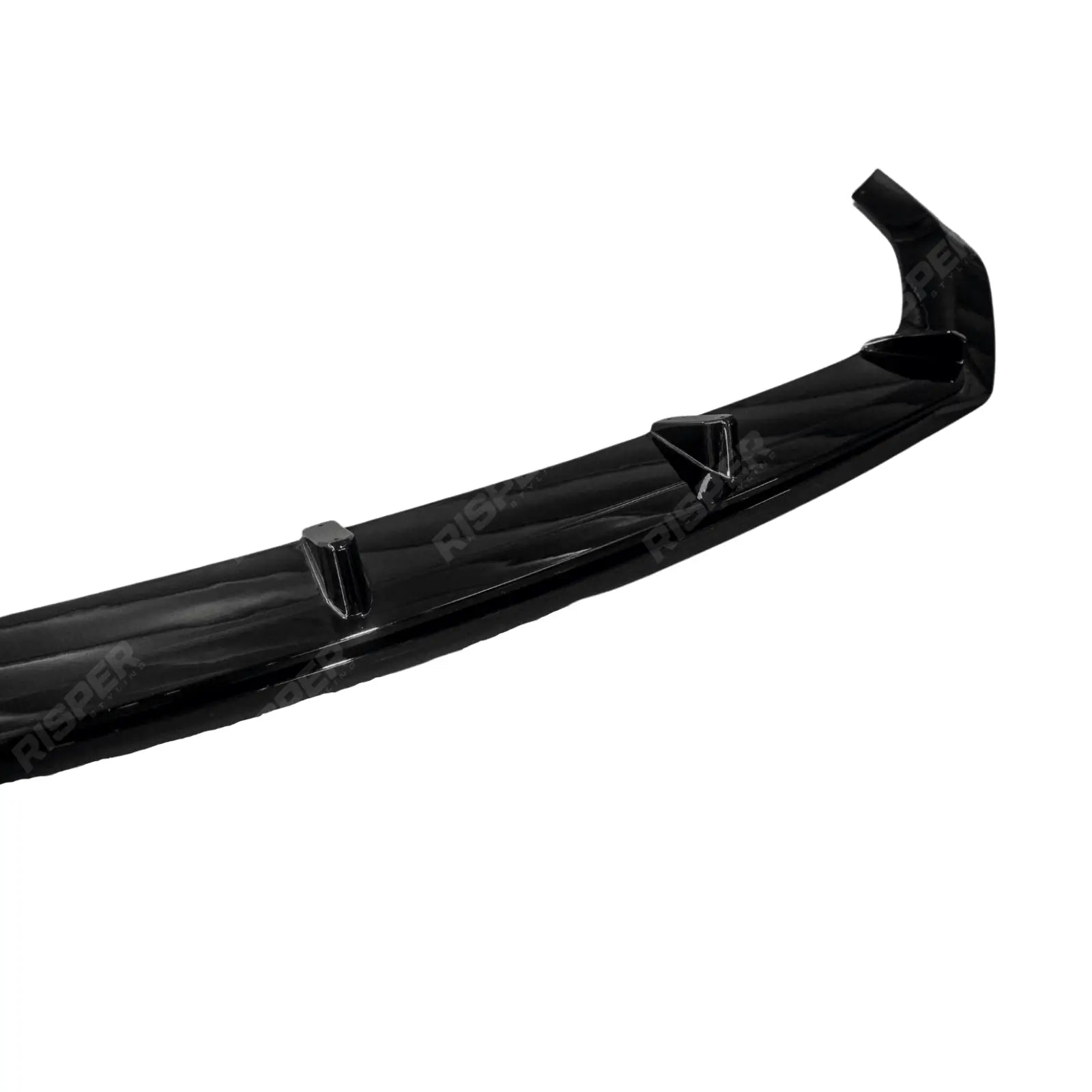 Audi Q7 S Line 4m 2019+ Front Splitter In Gloss Black