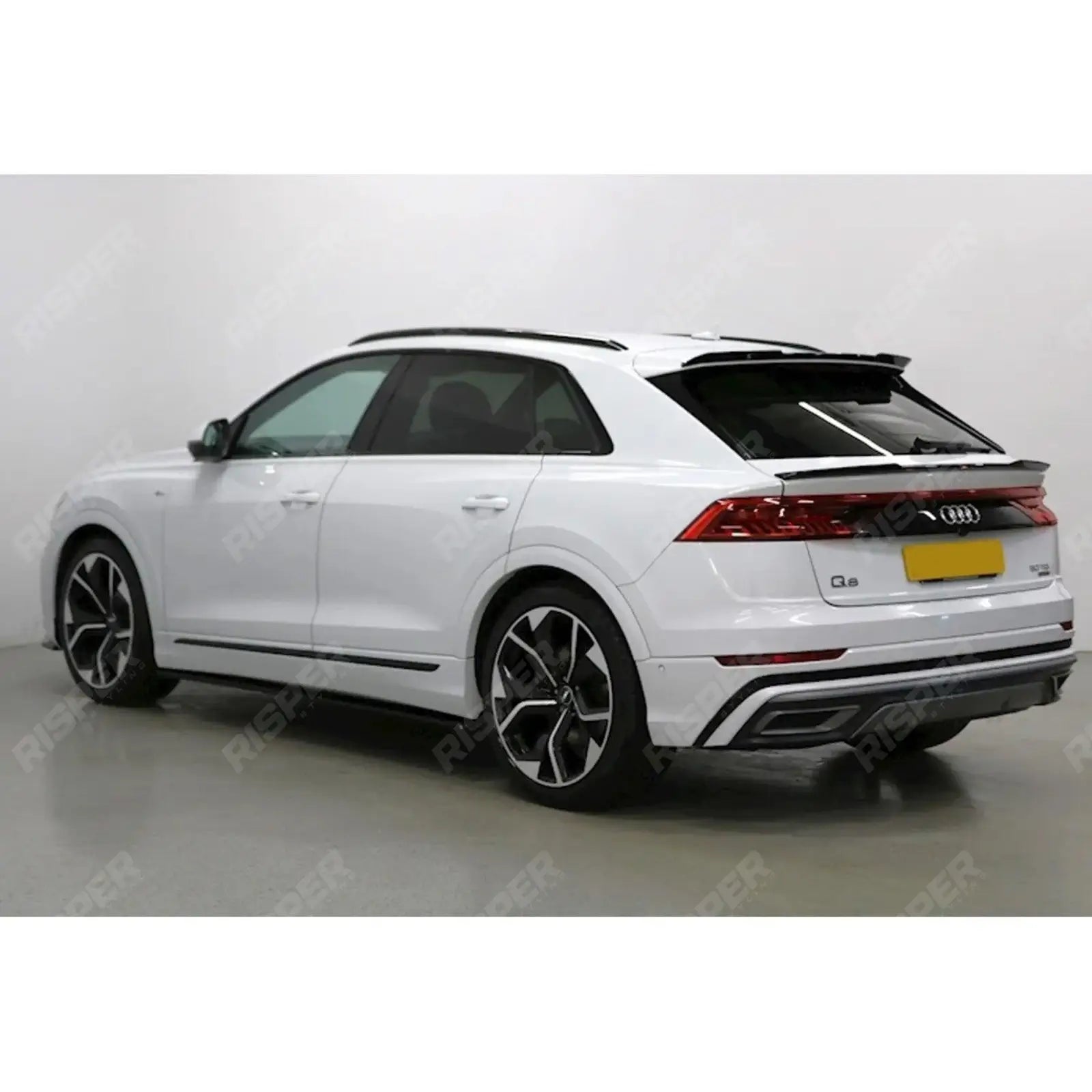 Audi Q8 2018+ Gloss Black Risper Lower Spoiler Lip Extension