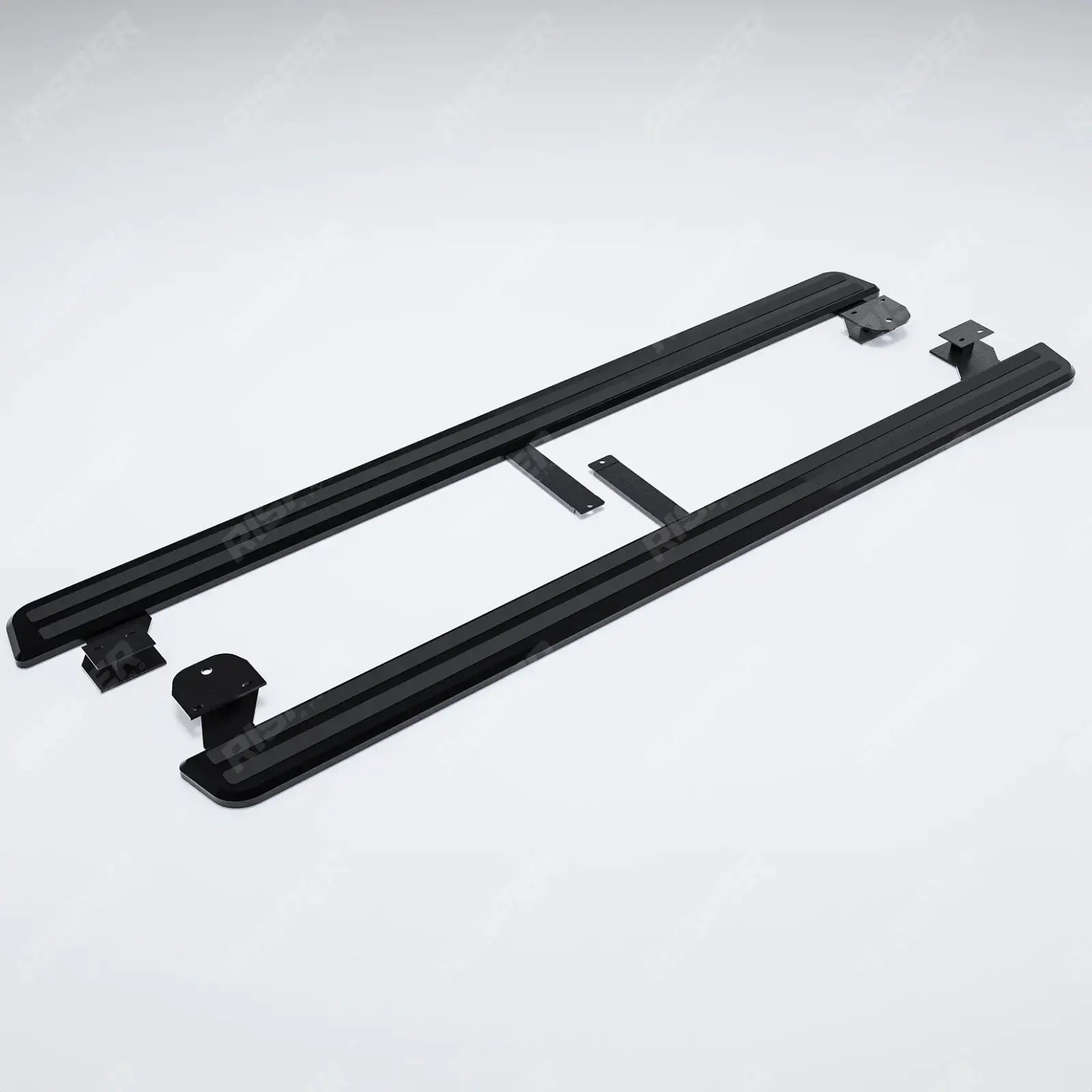 Audi Q8 2019 On Oe Style 2 Running Boards All Black - Pair Side Steps