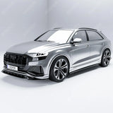Audi Q8 S Line 2018+ Full Aero Low Line Kit In Gloss Black By Risper Styling