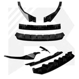 Audi Q8 S Line 2018+ Gloss Black Risper Front Splitter Lip