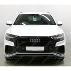 Audi Q8 S Line 2018+ Gloss Black Risper Front Splitter Lip