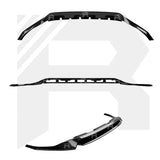 Audi Q8 S Line 2018+ Gloss Black Risper Front Splitter Lip