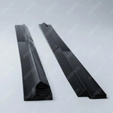 Audi Q8 S - Line 2018 On Side Skirt Splitters 2 Piece In Gloss Black